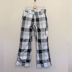 Oakley Plaid Ski Pants Women's Small Y2K Snowboard